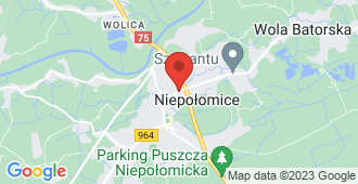 Stefana Batorego 14, 32-005 Niepołomice, Polska mapa