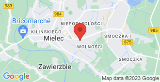 Korczaka 1, 39-300 Mielec, Polska mapa