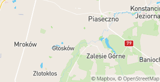 Piaseczno, powiat piaseczyński, województwo mazowieckie, Polska mapa