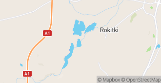 Rokitki, powiat tczewski, województwo pomorskie, Polska mapa