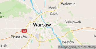 Warszawa, województwo mazowieckie, Polska mapa