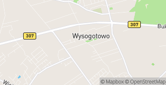Wysogotowo, powiat poznański, województwo wielkopolskie, Polska mapa