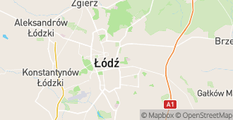Łódź, województwo łódzkie, Polska mapa